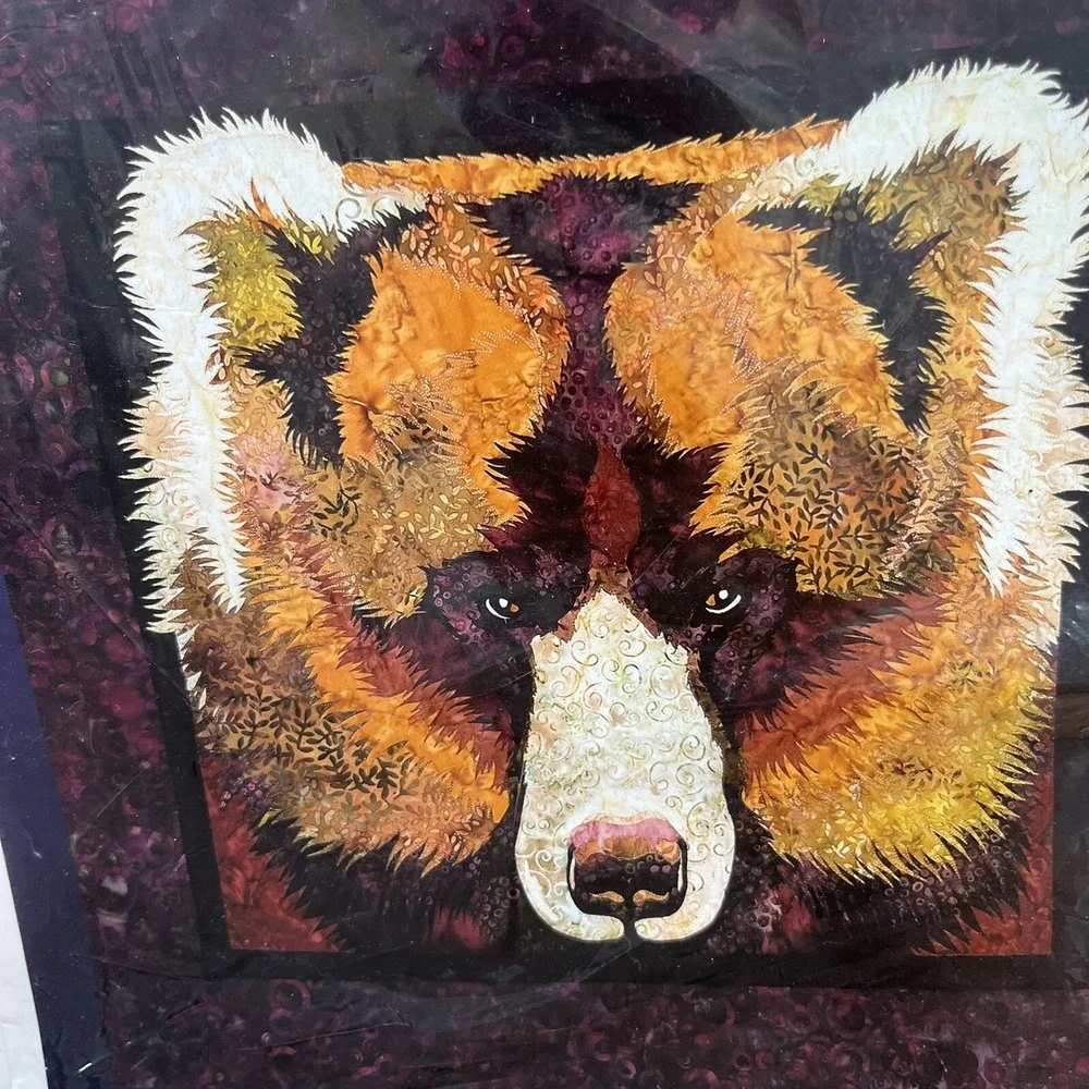 Toni Whitney Bigfork Bay‎ Cotton Company Autumn Eyes Quilt Pattern Applique Bear